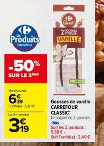 vanille Carrefour