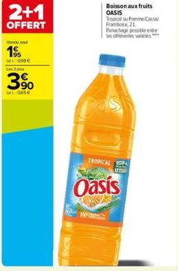 boisson aux fruits Oasis