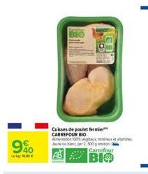 cuisses de poulet Carrefour