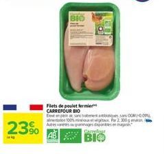 poulet fermier Carrefour