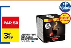 capsules de café Carrefour