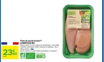 filets de poulet carrefour