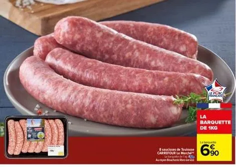 saucisses carrefour