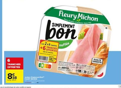 jambon Fleury Michon