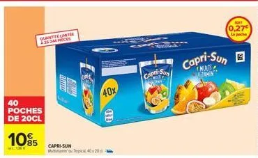 pêche capri sun