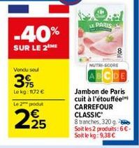 jambon Carrefour