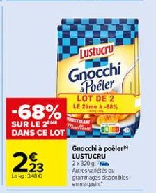 gnocchi Lustucru