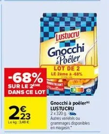 gnocchi lustucru