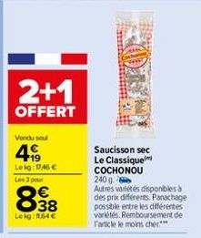 saucisson sec 