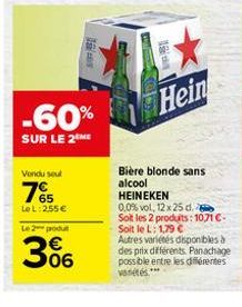 bière blonde Heineken