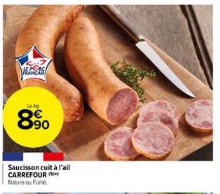 saucisson Carrefour