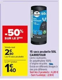 sacs carrefour