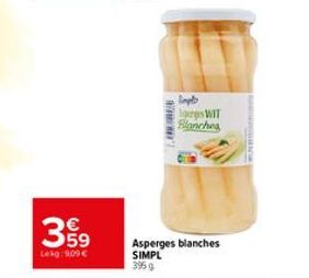 asperges blanches 