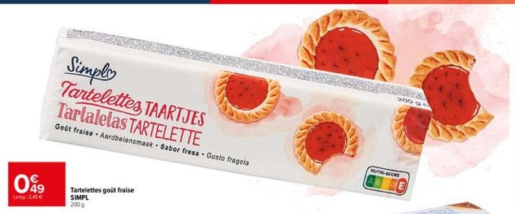 tartelettes 