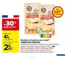 raclette carrefour