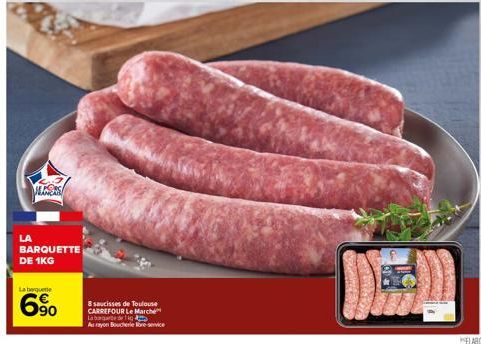 saucisses Carrefour