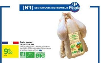 poulet fermier Carrefour