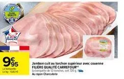 jambon cuit carrefour