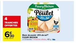 blanc de poulet Fleury Michon