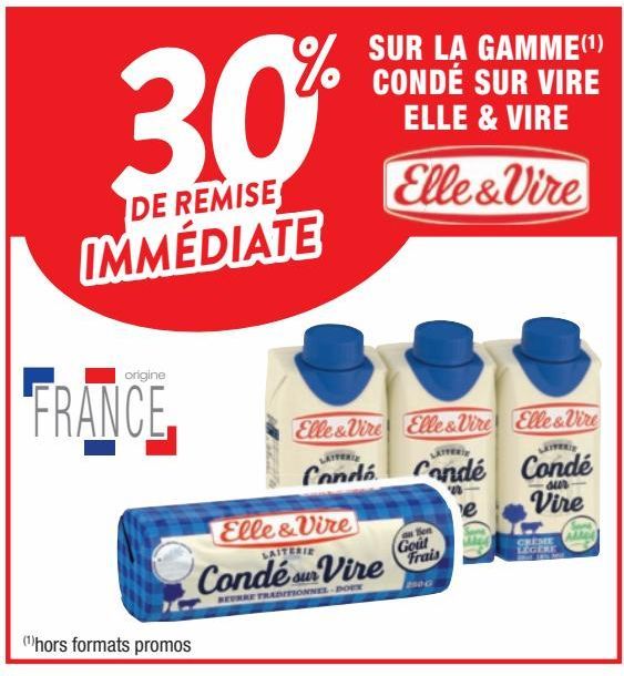 produits laitiers Elle & Vire