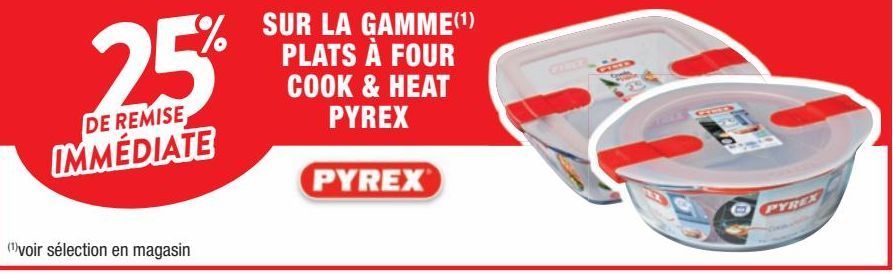 plat pour four Pyrex