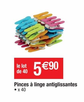 pinces à linge