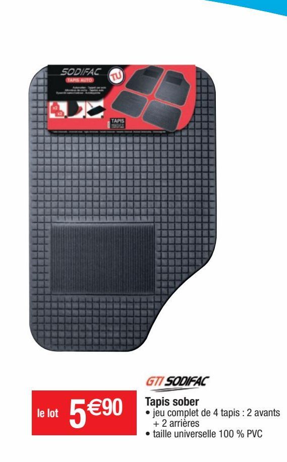 tapis de voiture