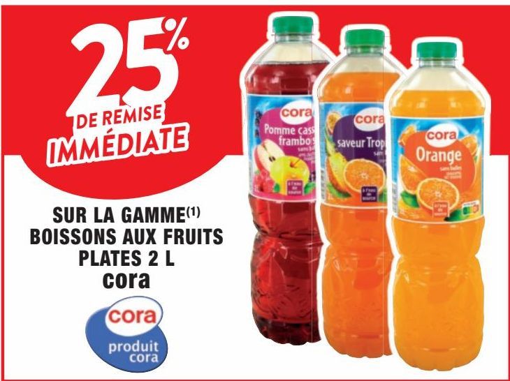 boisson aux fruits Cora