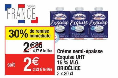 produits laitiers Bridélice