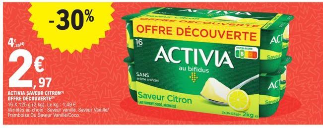 vanille Activia