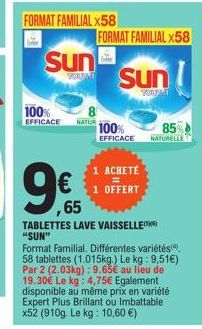 vaisselle Sun