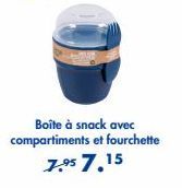 Boîte à snack avec compartiments et fourchette 7,957.15 