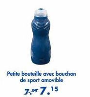 Petite bouteille avec bouchon de sport amovible 7.957.15 