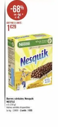 céréales nesquik 