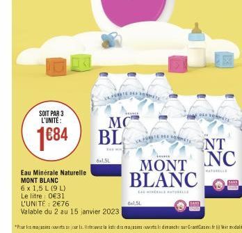 blanc Mont blanc