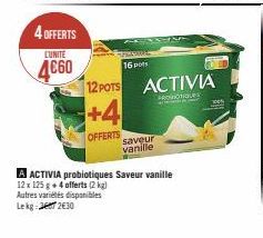 vanille Activia