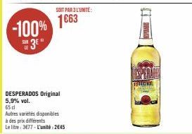 promos Desperados