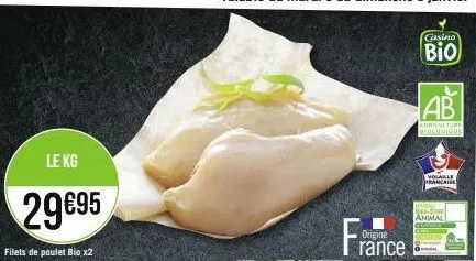 filets de poulet 