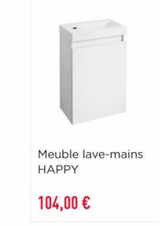 Meuble lave-mains HAPPY  104,00 € 