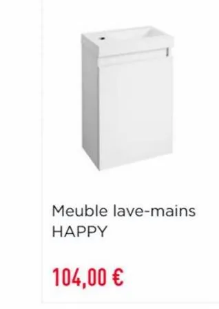 meuble lave-mains happy  104,00 € 