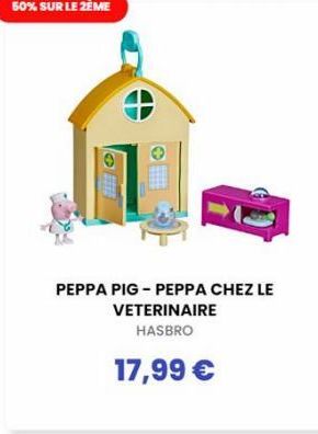 PEPPA PIG - PEPPA CHEZ LE VETERINAIRE HASBRO  17,99 €  ✪ 