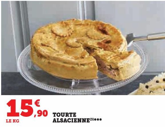 TOURTE ALSACIENNE