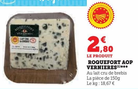 ROQUEFORT AOP VERNIERES