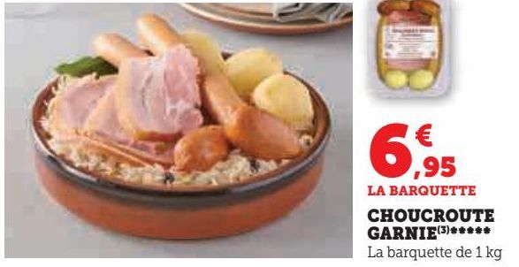 CHOUCROUTE GARNIE