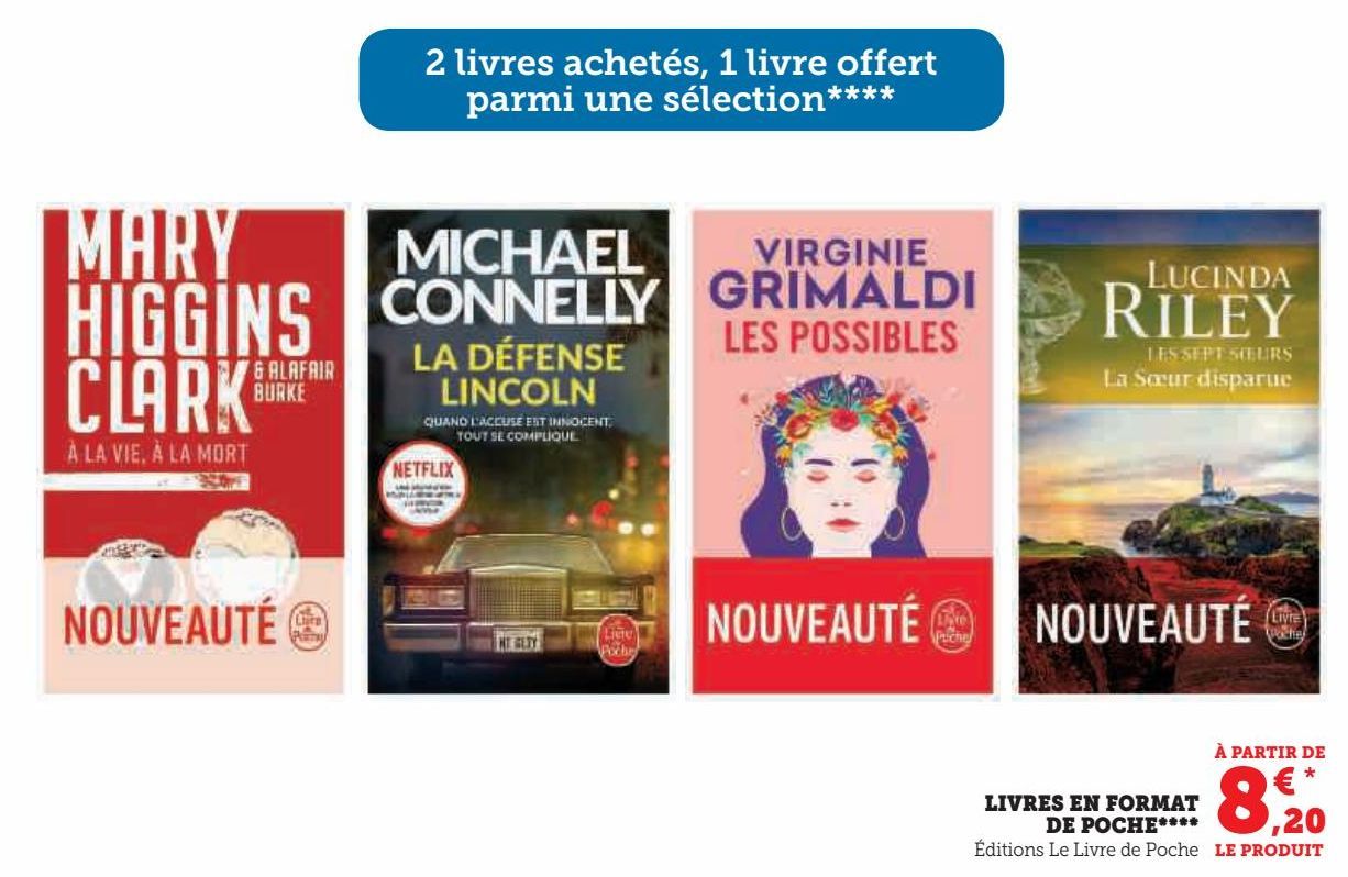 LIVRES EN FORMAT DE POCHE**