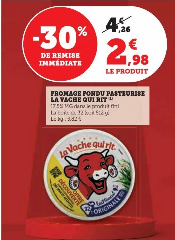 fromage fondu pasteurise la vache qui rit (1)
