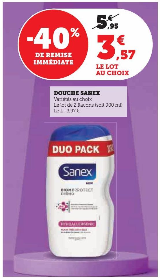 DOUCHE SANEX