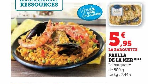 PAELLA DE LA MER (1)**