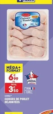 méga+ format  699  thy s  350  correl  cuisses  poulet  corrie cuisses de poulet déjointées  volaille française  megal  urigne  france 