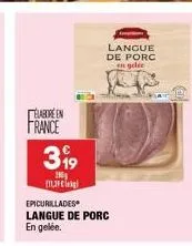 langue de porc 